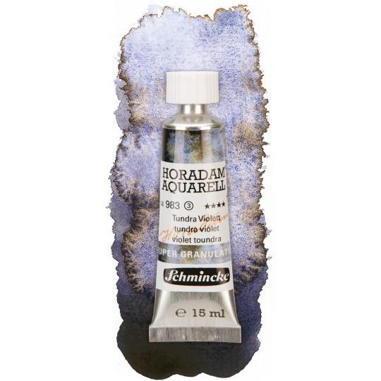 Toundra violet - aquarelle super-granuleuse Tube 15 ml Schmincke Horadam