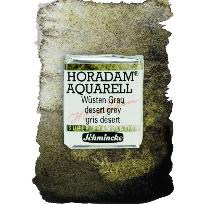 Désert gris - aquarelle super-granuleuse ½ Godets Schmincke Horadam
