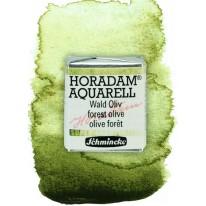Forêt olive - aquarelle super-granuleuse ½ Godets Schmincke Horadam