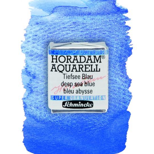 Abysse bleu - aquarelle super-granuleuse ½ Godets Schmincke Horadam