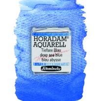 Abysse bleu - aquarelle super-granuleuse ½ Godets Schmincke Horadam