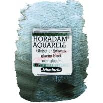 Glacier noir - aquarelle super-granuleuse ½ Godets Schmincke Horadam