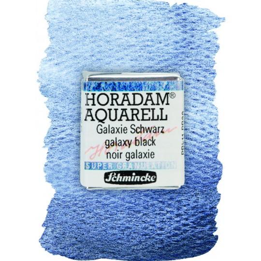 Galaxie noir - aquarelle super-granuleuse ½ Godets Schmincke Horadam
