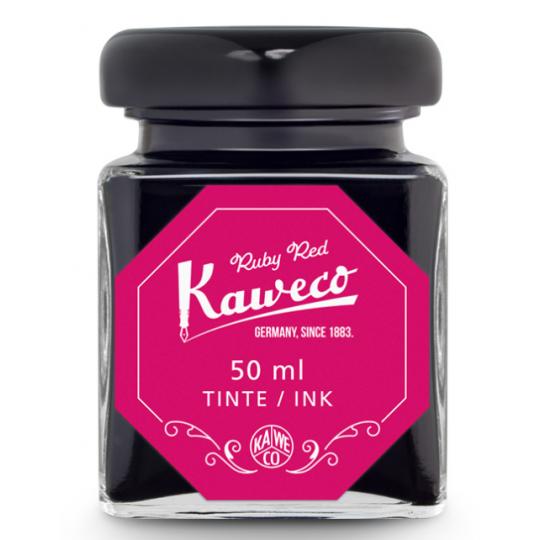 Flacon 50ml d'encre premium Kaweco Rouge rubis