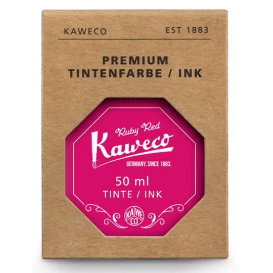 Flacon 50ml d'encre premium Kaweco Rouge rubis
