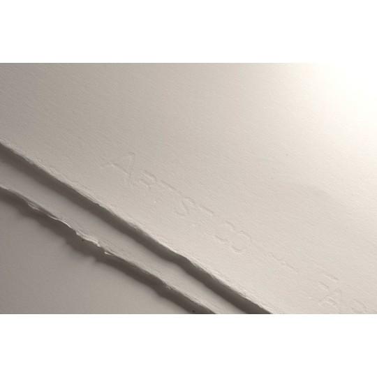 Feuilles 100% coton extra-blanc 56x76 640g 5f grain satiné Fabriano Artistico