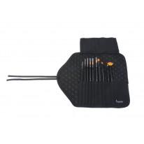 Trousse de 10 pinceaux synthétiques aquarelle essentiels Etchr