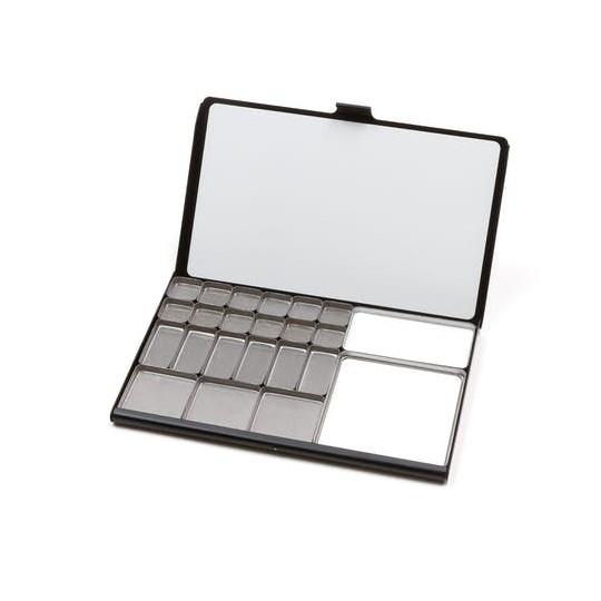 Palette Folio de poche noire avec mini godets assortis Art Toolkit