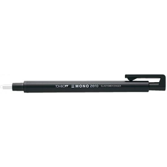 Gomme de précision MONO ZERO ronde noire Tombow