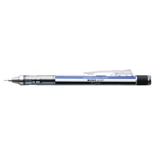 Porte-mine MONO graph bleu/blanc/noir Tombow