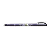 Feutre brush Fudenosuke pointe dure noir