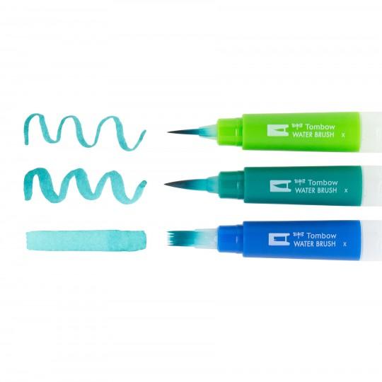 Set de 3 pinceaux à réserve d'eau Tombow