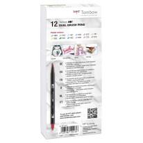 Coffret feutres ABT 12 couleurs pastels Tombow