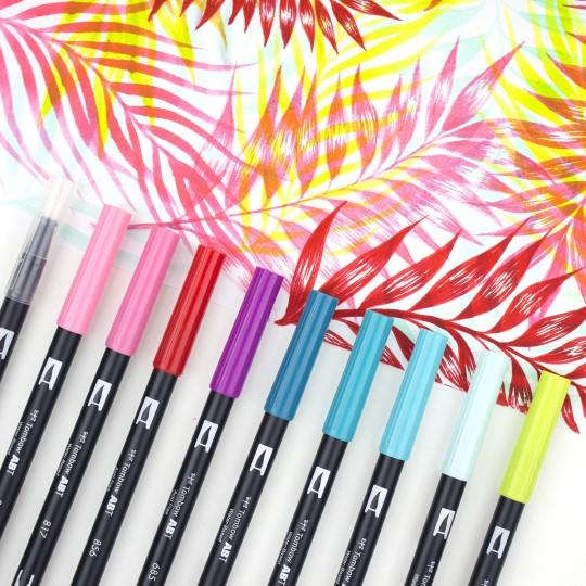 Coffret feutres ABT 6 couleurs vintages Tombow