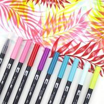 Coffret feutres ABT 6 couleurs vintages Tombow