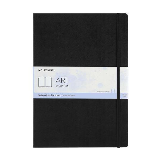 Carnet aquarelle Collection ART 200g 60 pages A3 portrait grain fin Moleskine