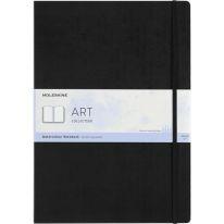 Carnet aquarelle Collection ART 200g 60 pages A3 portrait grain fin Moleskine