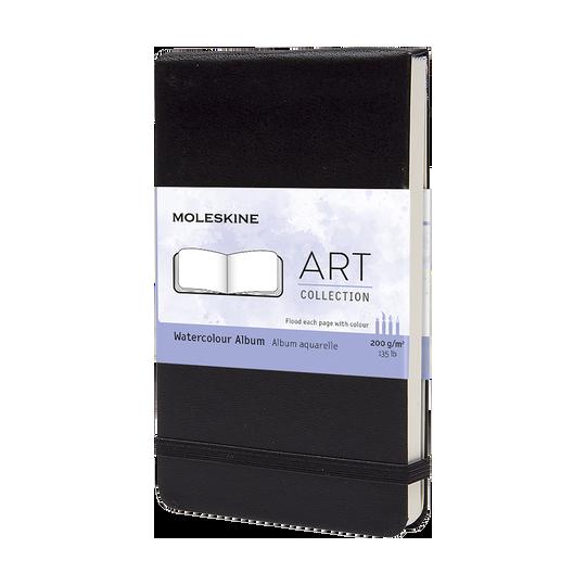 Carnet aquarelle Collection ART 200g 60 pages 9x14cm paysage grain fin Moleskine