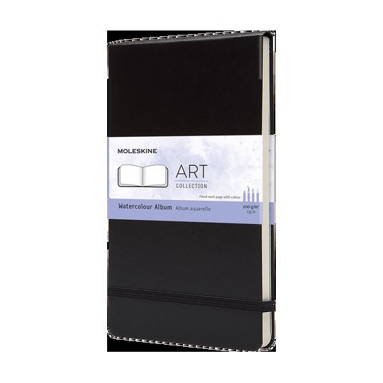 Carnet aquarelle Collection ART 200g 72 pages 13X21cm paysage grain fin Moleskine