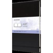 Carnet aquarelle Collection ART 200g 60 pages A4 paysage grain fin Moleskine