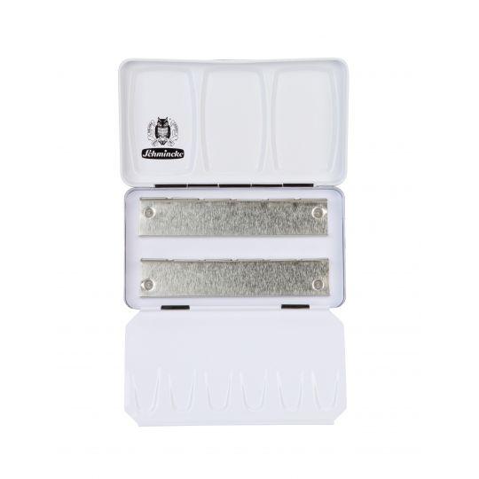 Boîte métal vide pour 12 ½ godets Schmincke