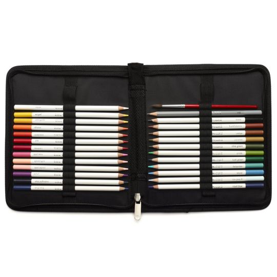 Trousse 24 crayons aquarellables Studio Winsor et Newton