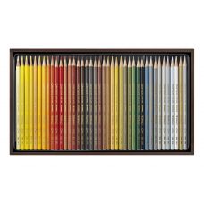 Coffret bois 80 crayons Caran d'Ache Prismalo