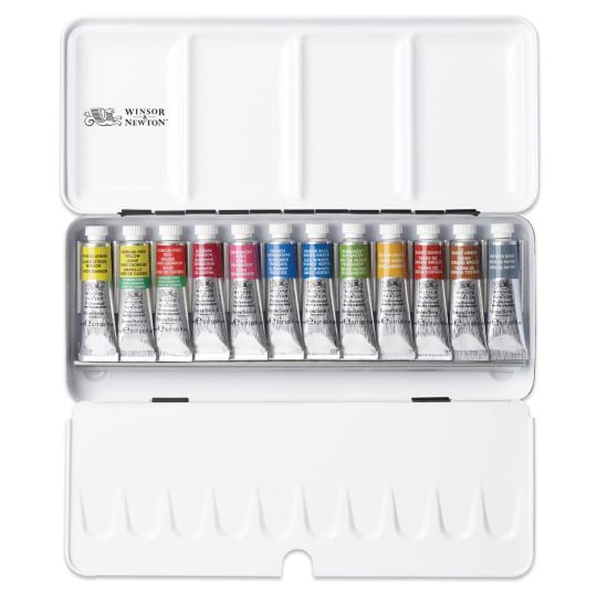 Boîte métal de voyage 12  tubes Winsor & Newton