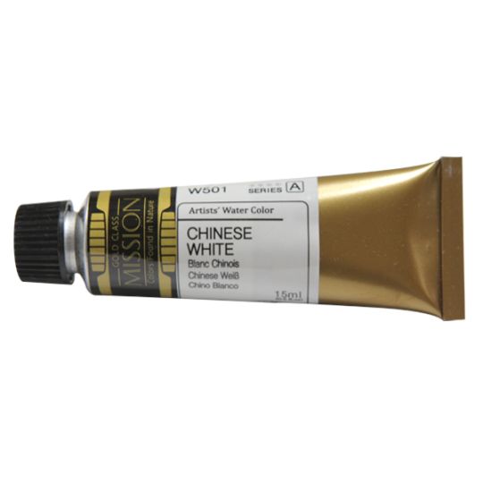 Blanc de chine - aquarelle Tube 15ml Gold Class Mijello