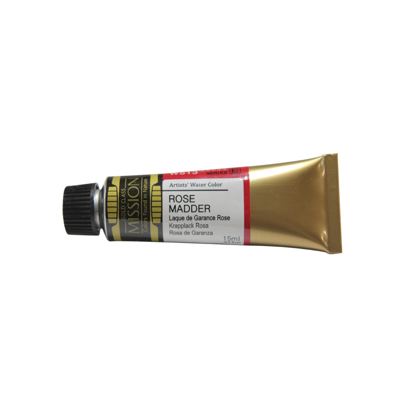 Laque de garance rose - aquarelle Tube 15ml Gold Class Mijello
