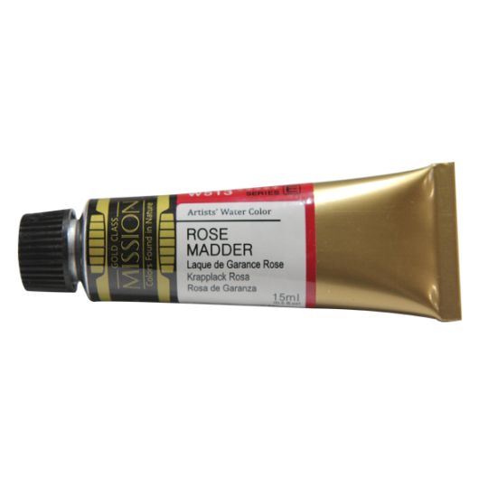 Laque de garance rose - aquarelle Tube 15ml Gold Class Mijello