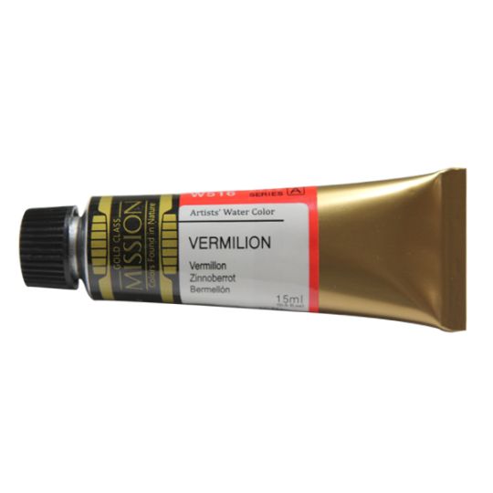 Vermillon - aquarelle Tube 15ml Gold Class Mijello