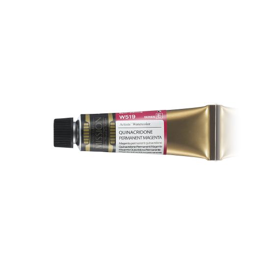 Quinacridone permanent magenta - aquarelle Tube 15ml Gold Class Mijello