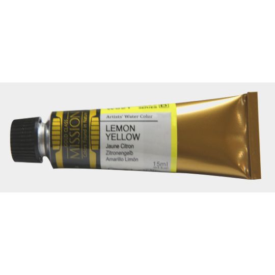 Jaune citron - aquarelle Tube 15ml Gold Class Mijello