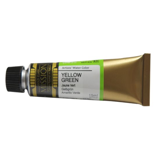 Jaune vert - aquarelle Tube 15ml Gold Class Mijello