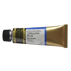 Bleu céruléum - aquarelle Tube 15ml Gold Class Mijello