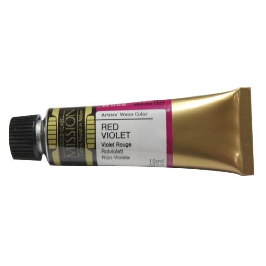 Rouge violet - aquarelle Tube 15ml Gold Class Mijello