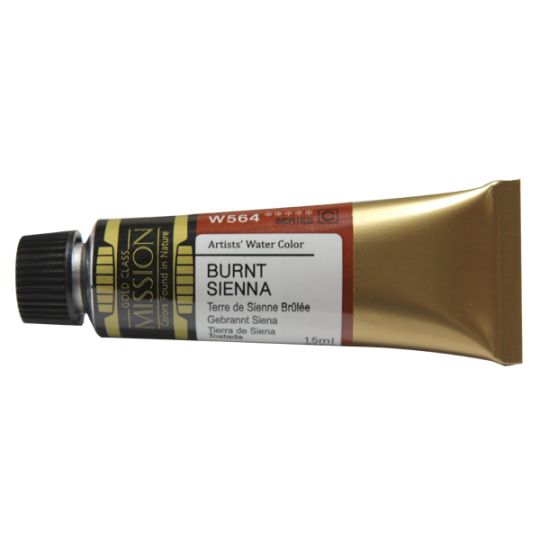 Terre de sienne brûlée No1- aquarelle Tube 15ml Gold Class Mijello