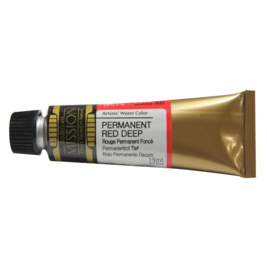 Rouge permanent foncé - aquarelle Tube 15ml Gold Class Mijello
