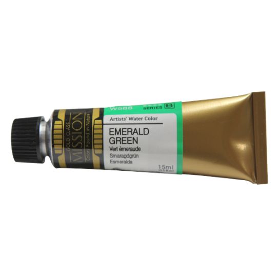 Vert émeraude - aquarelle Tube 15ml Gold Class Mijello