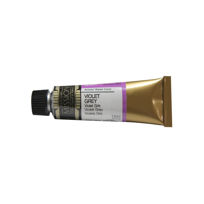 Violet gris - aquarelle Tube 15ml Gold Class Mijello