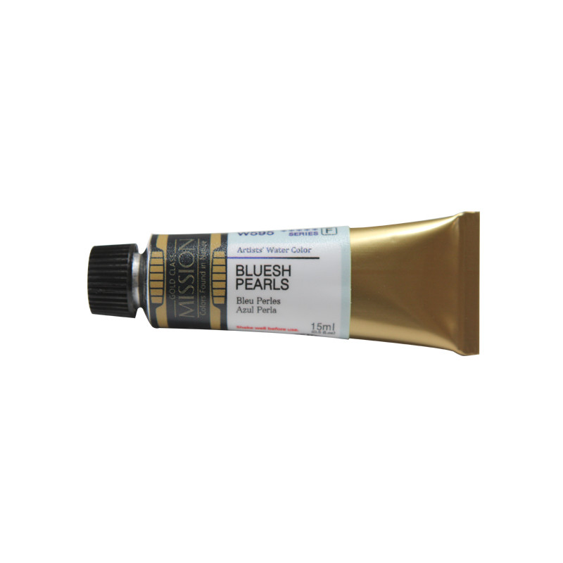 Bleu perles - aquarelle Tube 15ml Gold Class Mijello