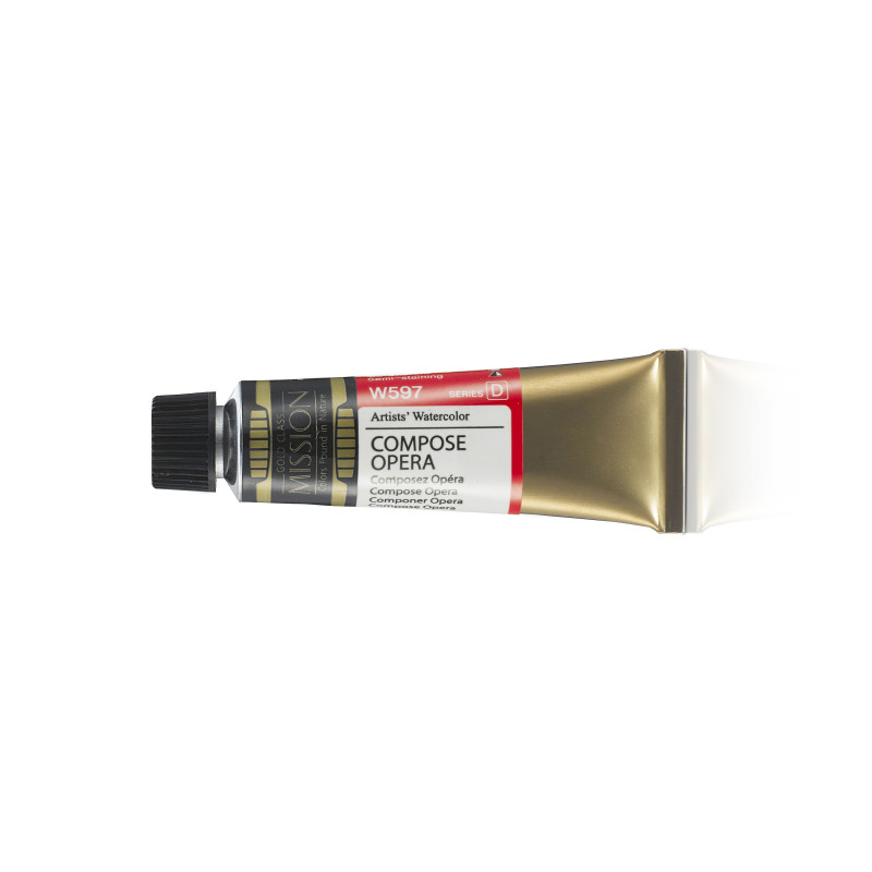 Opéra composé- aquarelle Tube 15ml Gold Class Mijello