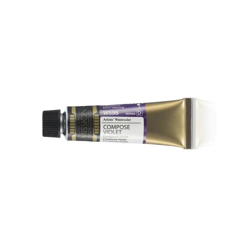 Violet composé - aquarelle Tube 15ml Gold Class Mijello