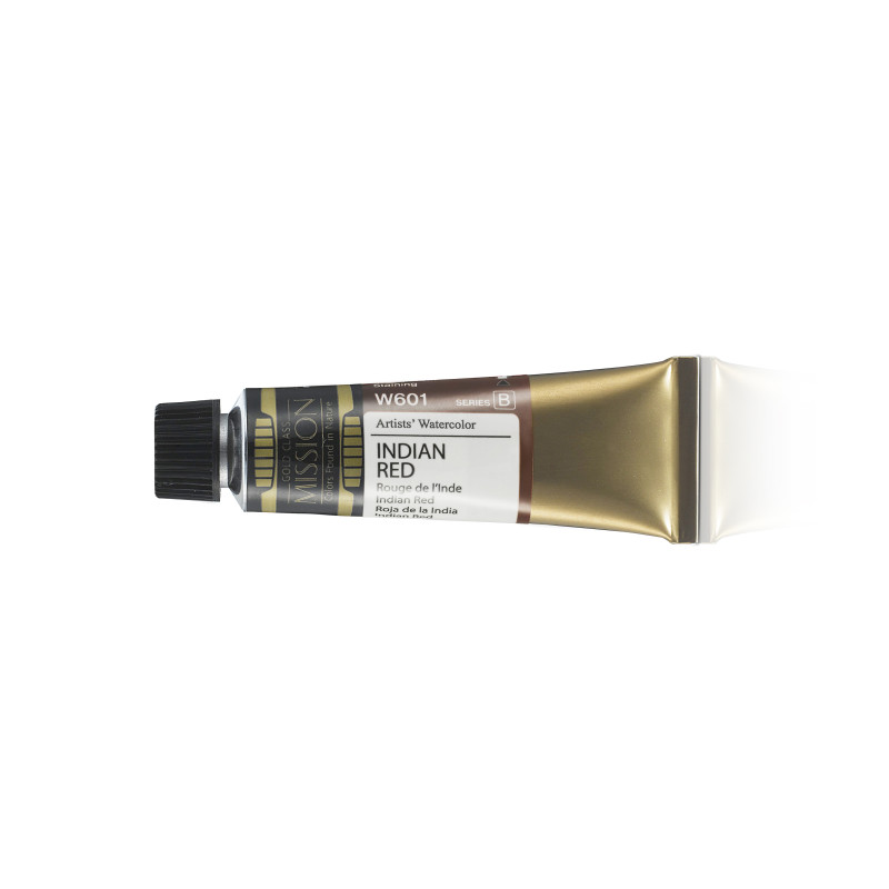 Rouge de l'Inde - aquarelle Tube 15ml Gold Class Mijello