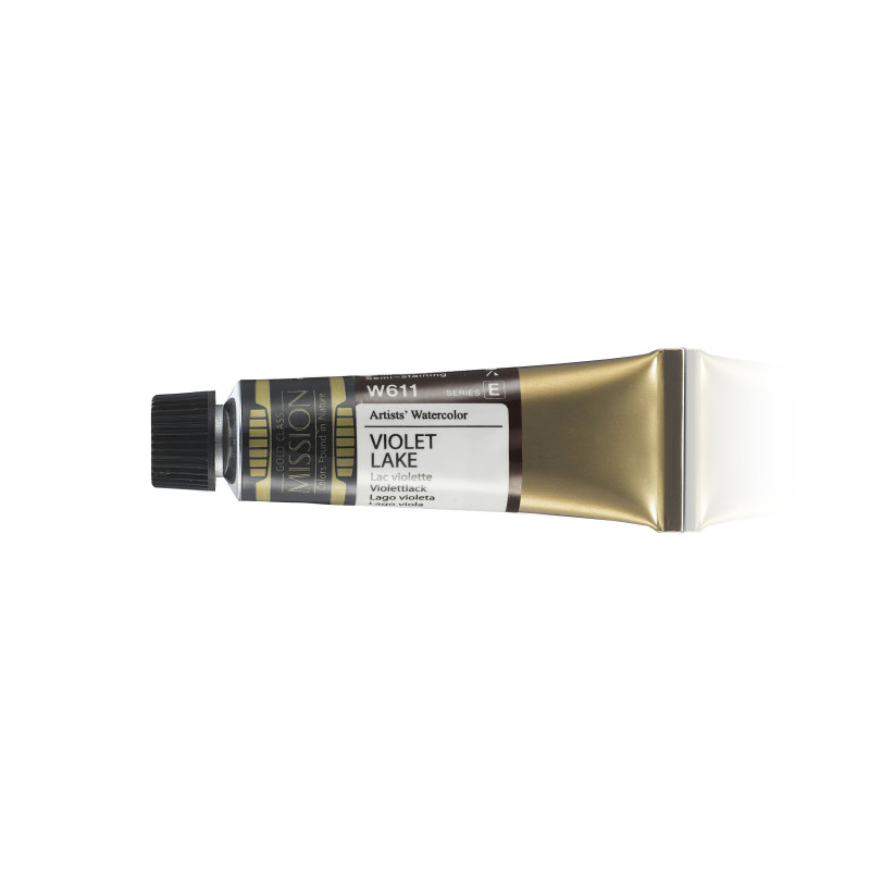 Laque violette - aquarelle Tube 15ml Gold Class Mijello