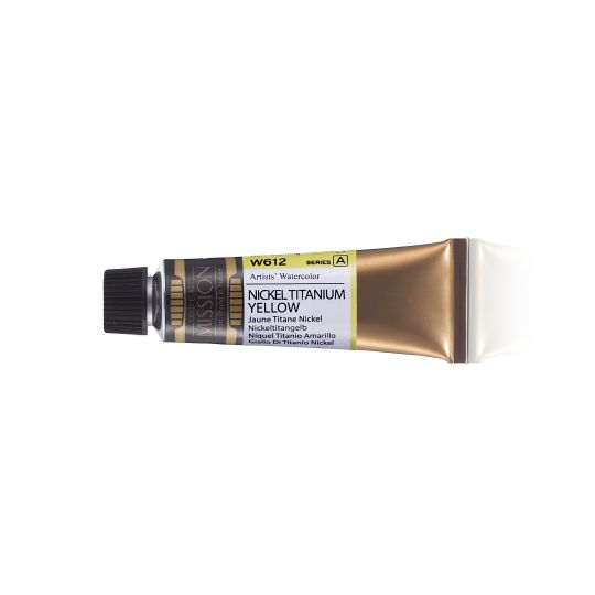 Jaune titane nickel - aquarelle Tube 15ml Gold Class Mijello