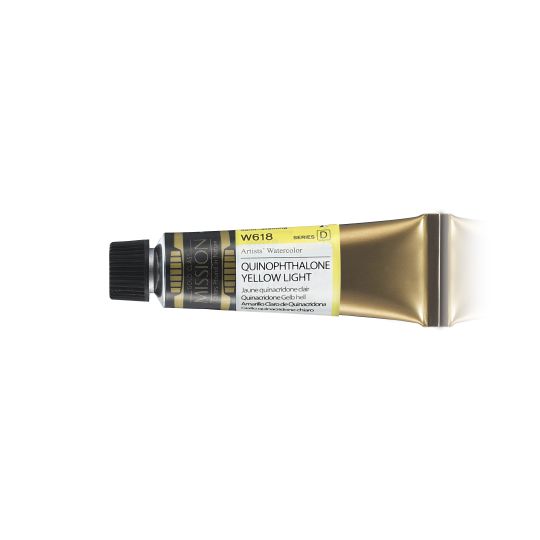 Jaune quinophthalone clair- aquarelle Tube 15ml Gold Class Mijello