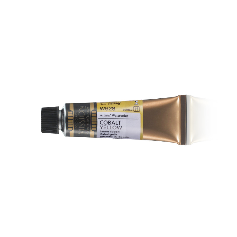 Jaune cobalt - aquarelle Tube 15ml Gold Class Mijello