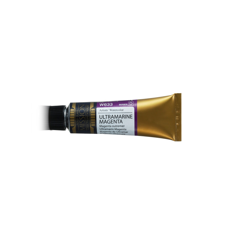 Magenta outremer - aquarelle Tube 15ml Gold Class Mijello
